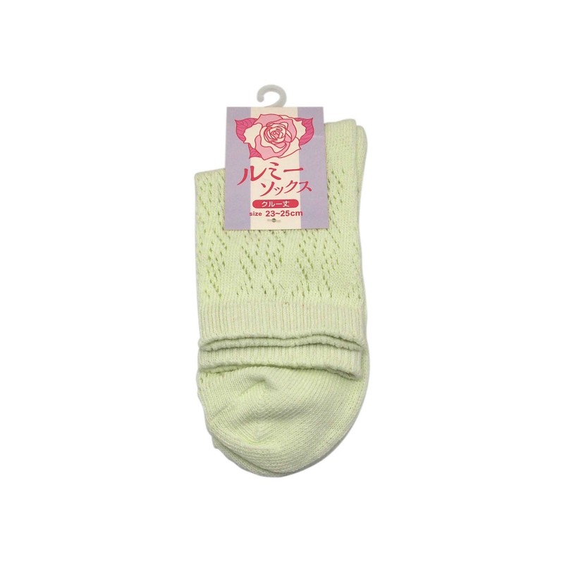 Ladies Socks Lace Mint 23-25cm